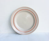 000 - Handmade Linen Stripe Serving Plates