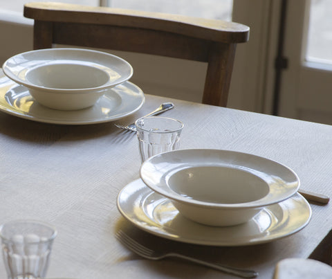 Handmade Pure Porcelain Tableware Set